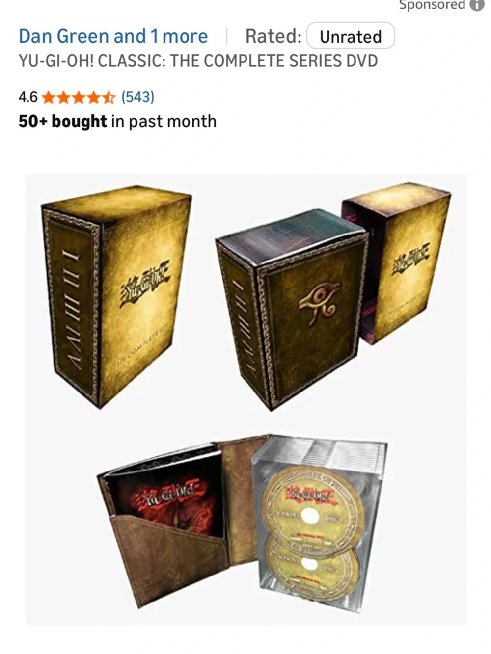 Yu-Gi-Oh! The Complete Series DVD